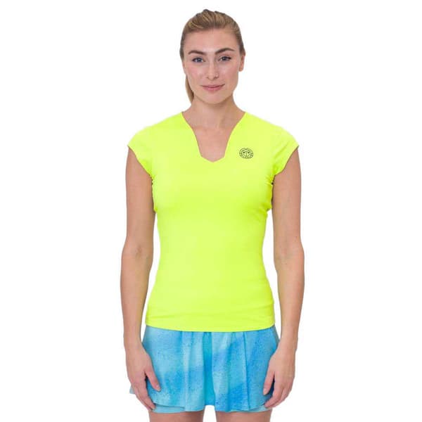 Bidi Badu Kortærmet T-shirt Beach Spirit V-neck  L Kvinde