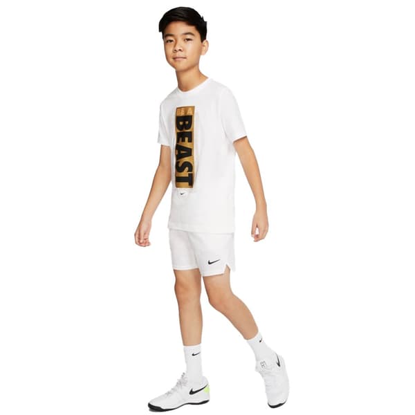 Nike Bukser Court Flex Aces Shorts Hvid 10-12 Years Dreng