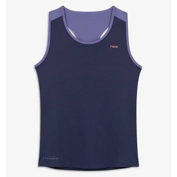Nox Pro ærmeløs T-shirt Blå L Kvinde