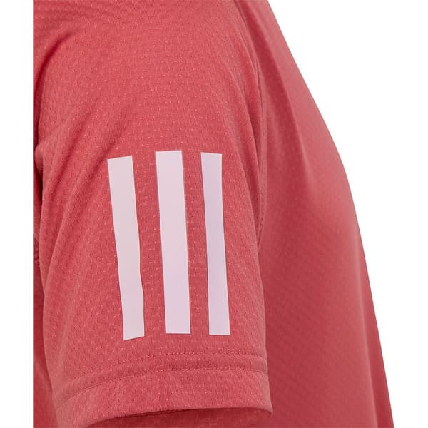 Adidas Club T-shirt Med Korte ærmer Rød 13-14 Years Dreng