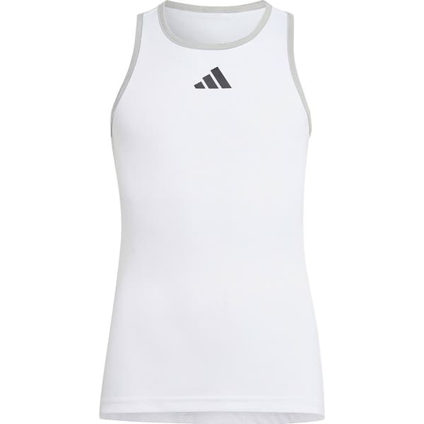 Adidas Club ärmlös T-shirt Vit 9-10 Years Pojke