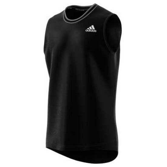 Adidas Primeblue ärmlös T-shirt Svart M Man