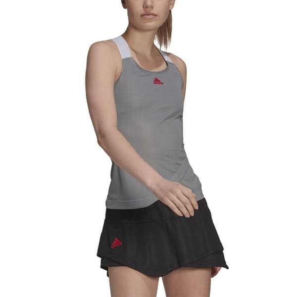 Adidas Y- Primeblue ærmeløs T-shirt Grå XS Kvinde