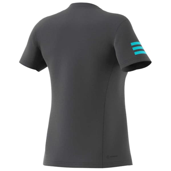 Adidas Club T-shirt Med Korta ärmar Grå L Kvinna