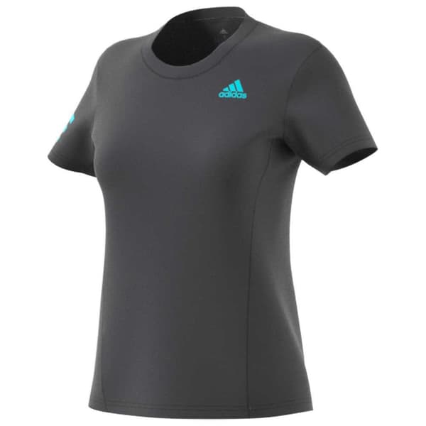 Adidas Club T-shirt Med Korta ärmar Grå L Kvinna