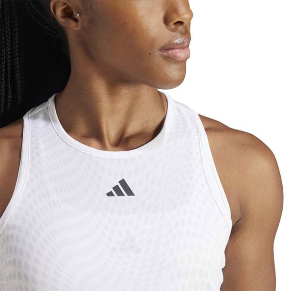 Adidas Club Graphic ärmlös T-shirt L Kvinna