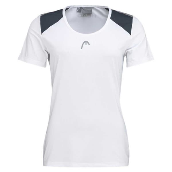 Head Racket Club 22 T-shirt Med Korta ärmar Vit M Kvinna