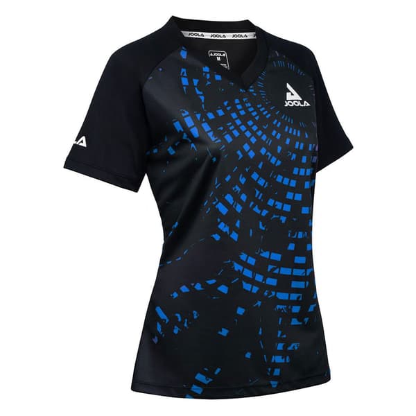 Joola Centrela T-shirt Med Korta ärmar Blå,Svart XL Kvinna