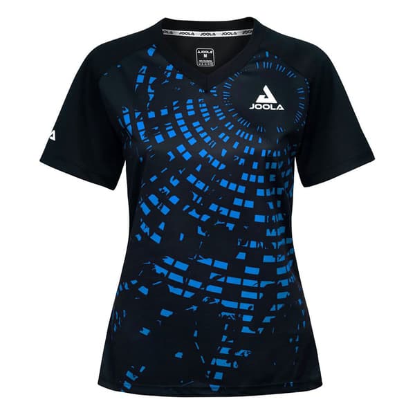 Joola Centrela T-shirt Med Korta ärmar Blå,Svart XL Kvinna