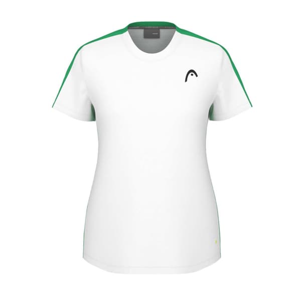 Head Racket Tie-break T-shirt Med Korte ærmer Hvid 3XL Kvinde