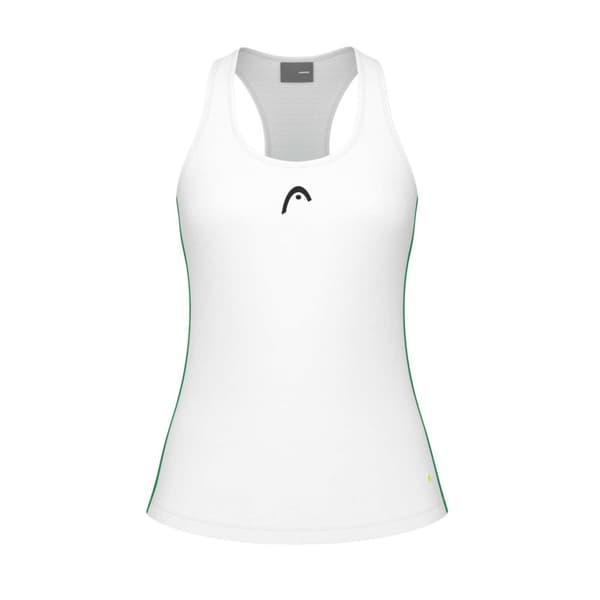 Head Racket Spirit ärmlös T-shirt Vit 3XL Kvinna