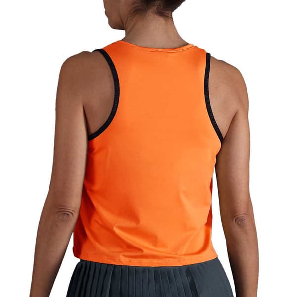 Endless Court ärmlös T-shirt Orange L Kvinna