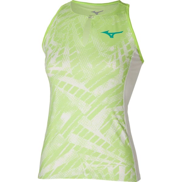 Mizuno Mugen Printed ærmeløs T-shirt Grøn S Kvinde