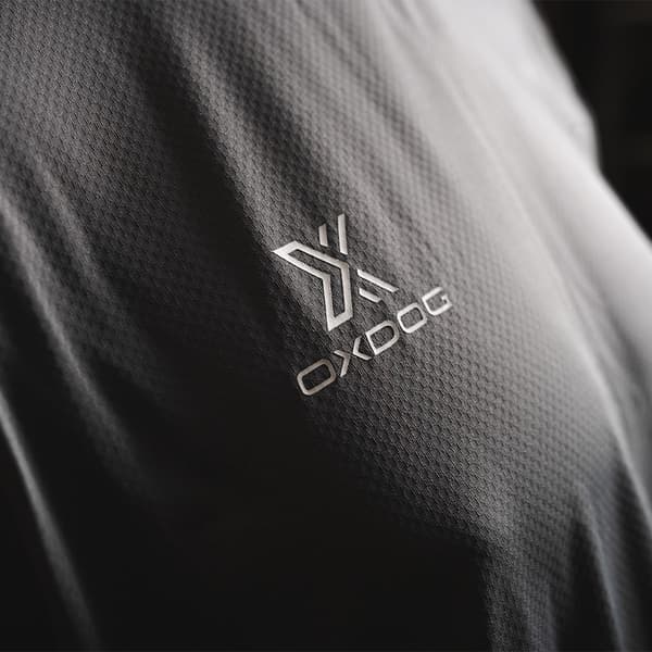 Oxdog Delta Quadfast T-shirt Med Korte ærmer Grå XS Mand