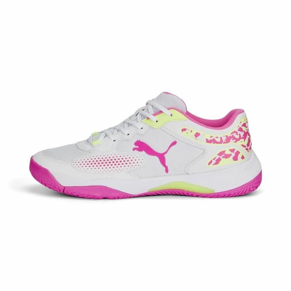 Padelskor, Vuxen Puma Solarcourt RCT Vit Rosa