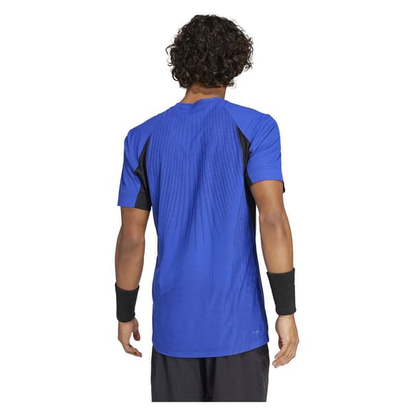 Adidas Airchill Pro T-shirt Med Korte ærmer Blå XS Mand