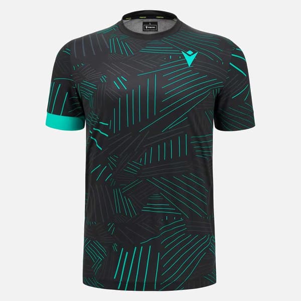 Macron Juan Iii T-shirt Med Korta ärmar Svart S Man