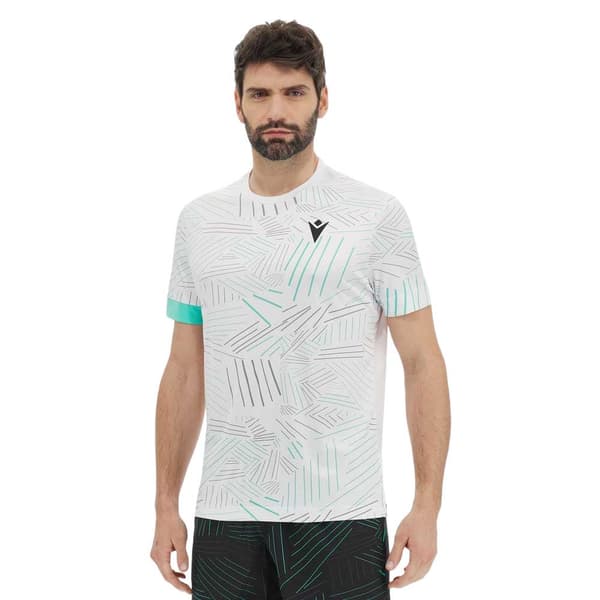 Macron Juan Iii T-shirt Med Korta ärmar Vit M Man