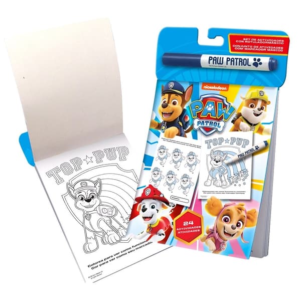 Pysselbok med osynligt bläck - Paw Patrol