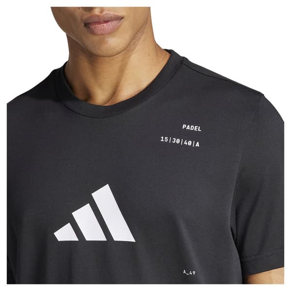 Adidas Padel G T-shirt Med Korta ärmar Svart XS Man