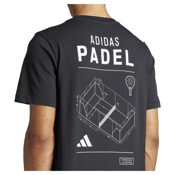 Adidas Padel G T-shirt Med Korta ärmar Svart XS Man