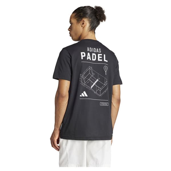 Adidas Padel G T-shirt Med Korta ärmar Svart XS Man