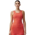 Miniatyrbild 1 av 5: Born Living Yoga Davis Built-in Bra Medium Support ärmlös T-shirt Orange S Kvinna