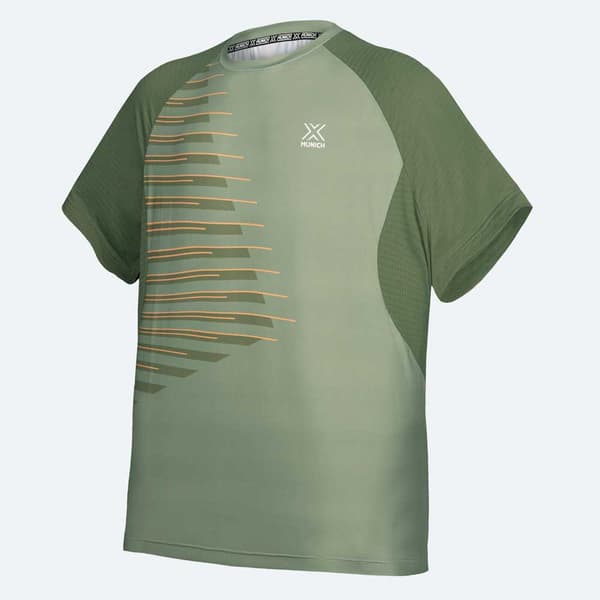Munich Pro Dry T-shirt Med Korta ärmar Grönt S Man