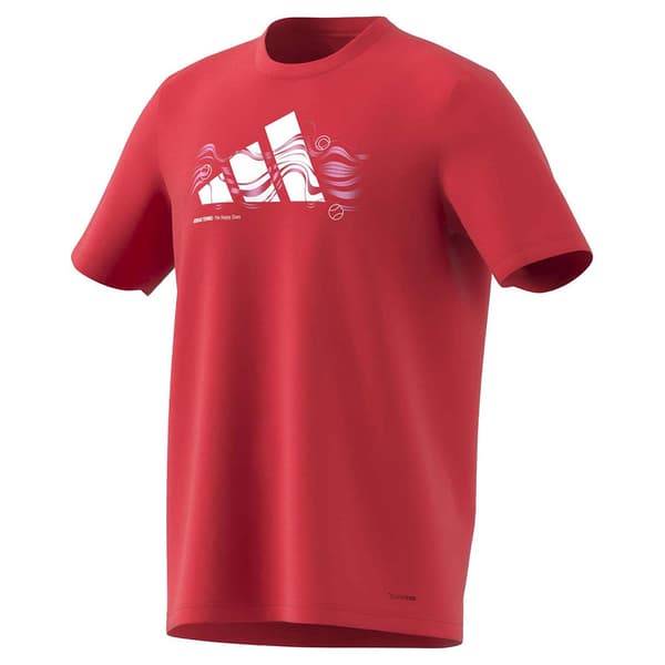 Adidas Logo Heat Graphic T-shirt Med Korta ärmar S Man