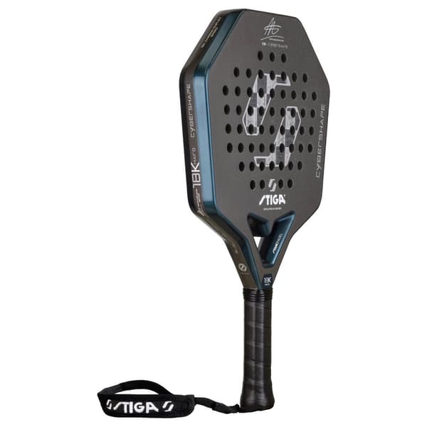 STIGA Padel Racket Cybershape 18K Hard Adam Axelsson Edition