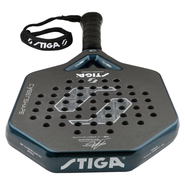 STIGA Padel Racket Cybershape 18K Hard Adam Axelsson Edition