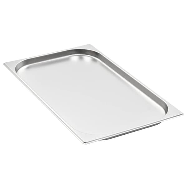 vidaXL Gastronormbeholdere 4 stk GN 1/1 20 mm rustfritt stål