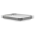 Miniatyrbillede 1 af 11: vidaXL gastronorm beholder 4 stk. GN 1/1 20 mm rustfrit stål