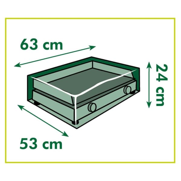 Nature Överdrag för plancha-grill 63x53x24cm