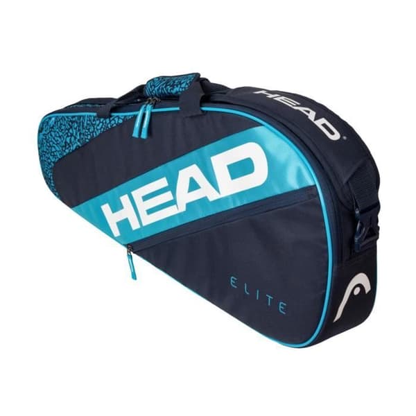 Tennisracketväska - HEAD - Elite 3r - 100% polyester - 3 racketar - Justerbar axelrem
