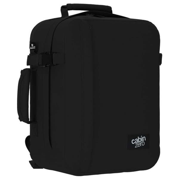 Cabin Zero Classic 28l Tech Ultra Light With Luggage Trackers Reppu Musta