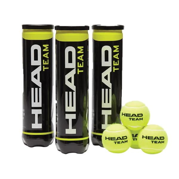 Head Team Tennis Balls (Pack Of 12)