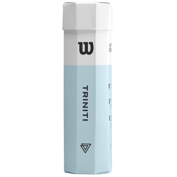 Wilson Triniti 3 Pack Tennis Ball WRT125200, Tennis boll, Unisex, gul, Storlek: One size