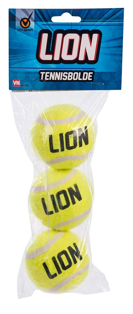 Vinisport Tennisbollar 3-pack
