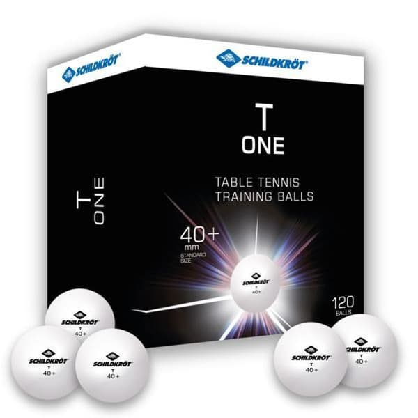 Bordtennisboll - Donic Schildkröt - 40+ - 120 stycken - Vit - Träning