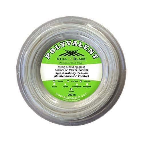 Fortfarande i svart Tennissnöre Vit 200 m x 1,20 mm - SIB2POLYVALENTW120 Vit 200 m x 1,20 mm