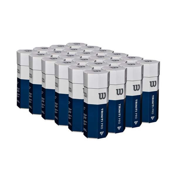 Set med 3 Wilson Trinit Pro tennisbollar