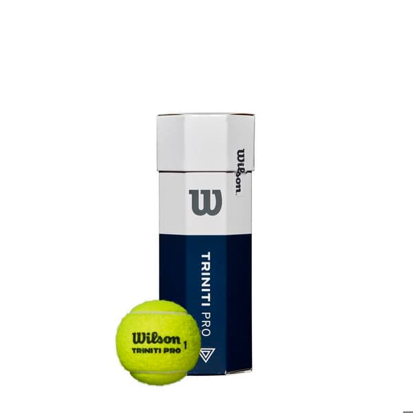Set med 3 Wilson Trinit Pro tennisbollar