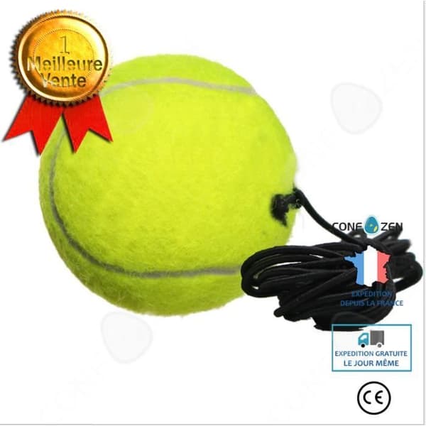 CONFO® Tennis med rep svart rep vit rep nötkött senrep träning tävlingsträning