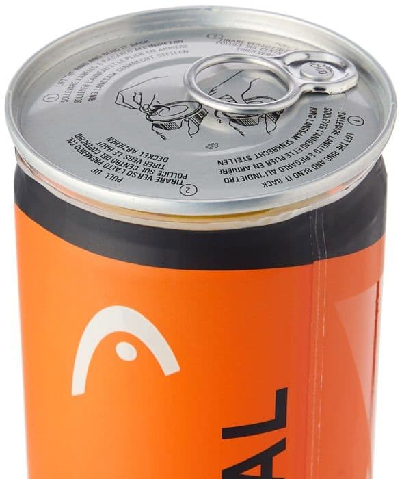 Head tennisboll - 575851 - Radical Tennisbollar - Lådor med 4 bollar - Set med 3