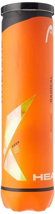 Head tennisboll - 575851 - Radical Tennisbollar - Lådor med 4 bollar - Set med 3