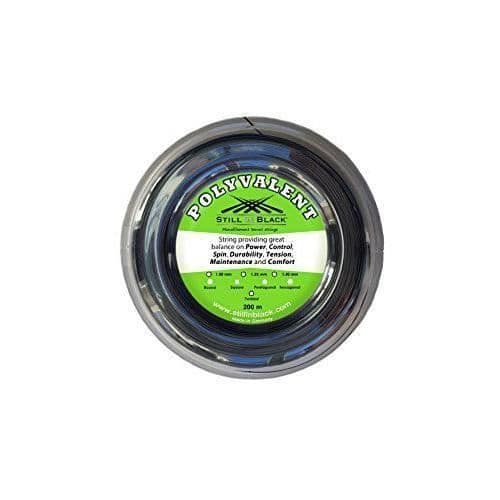 Fortfarande i svart SIB2POLYVALENTN125 Tennissnöre Svart 200 m x 1,25 mm - SIB2POLYVALENTN125 Svart 200 m x 1,25 mm
