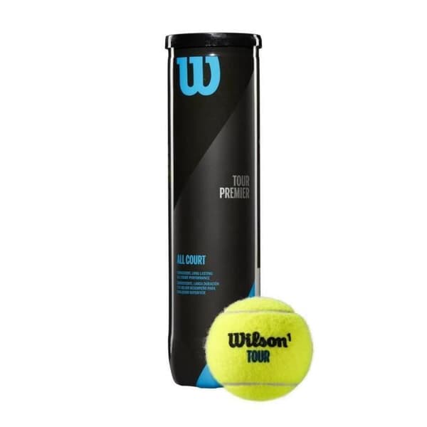 Tennisbollar - Wilson - Tour Premier - 4 bollar - Alla ytor - Hög prestanda