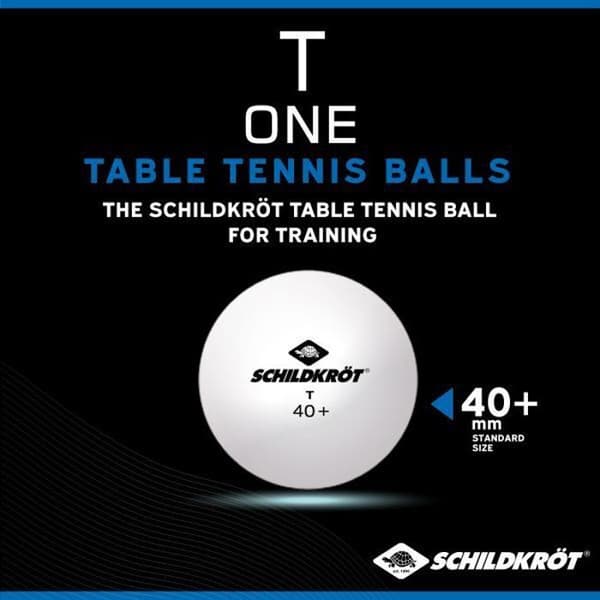 Bordtennisboll - Donic Schildkröt - 40+ - 120 stycken - Vit - Träning