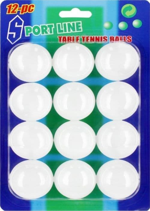 Bordtennisboll Euro trade - 532489 - Pingisbollar 12 st rör Mega Creative